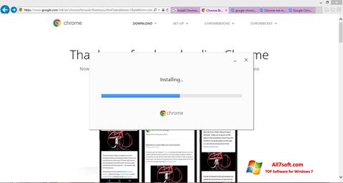 Screenshot Google Chrome Offline Installer Windows 7