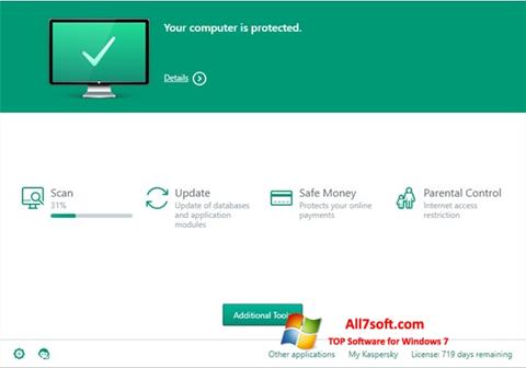 Screenshot Kaspersky Total Security Windows 7