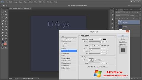 Screenshot Adobe Photoshop CC Windows 7