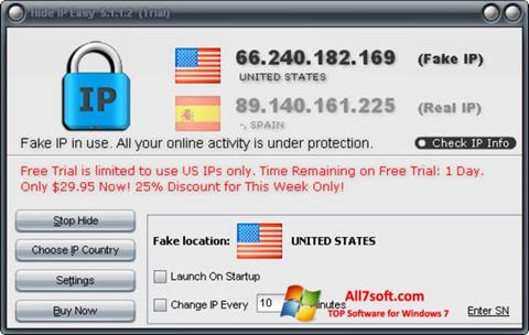 Screenshot Hide IP Easy Windows 7