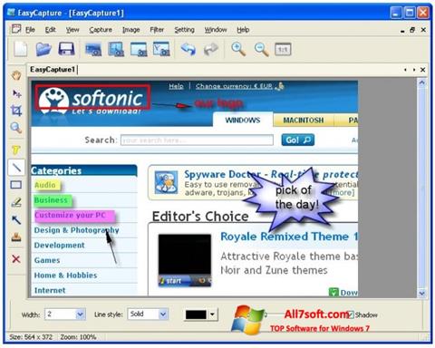 Screenshot EasyCapture Windows 7