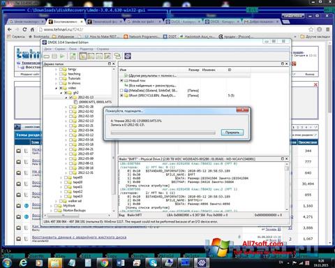Screenshot DMDE Windows 7