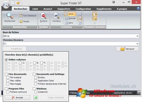 Screenshot Super Finder XT Windows 7