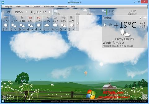 Screenshot YoWindow Windows 7