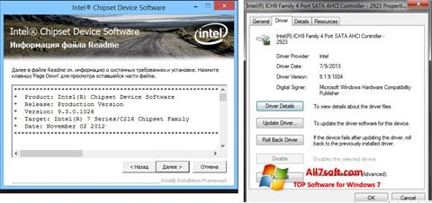 Screenshot Intel Chipset Windows 7