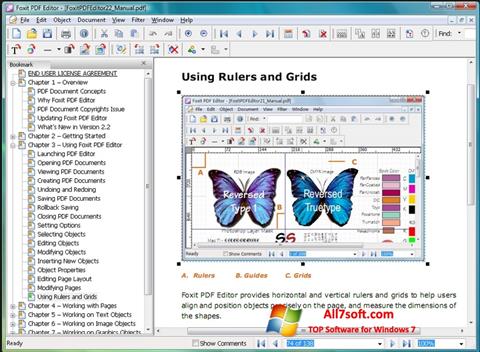 Screenshot Foxit Advanced PDF Editor Windows 7