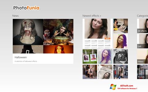 Screenshot PhotoFunia Windows 7