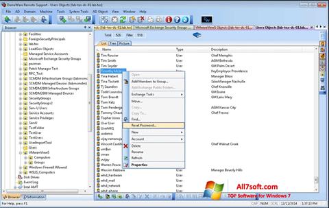 Screenshot Remote Administration Tool Windows 7